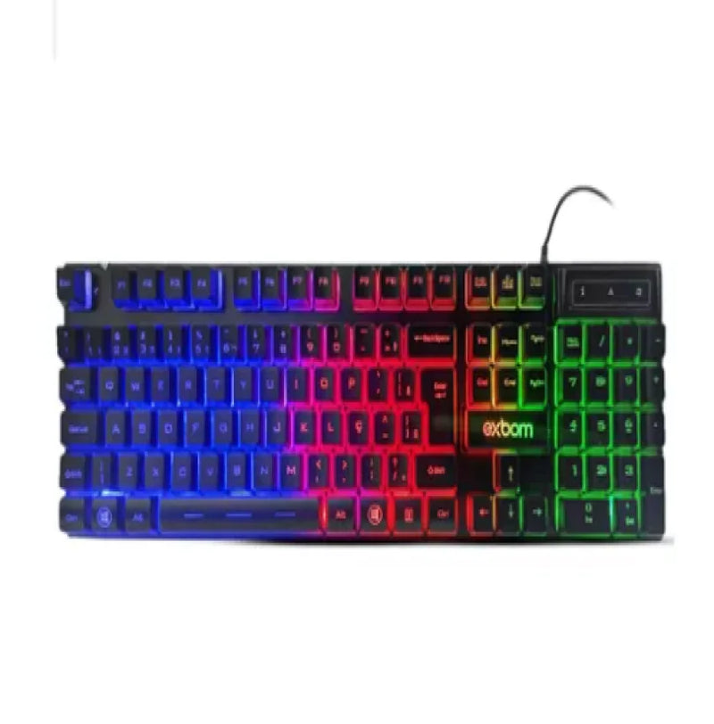 Kit Teclado e Mouse Gamer Exbom Edição Especial