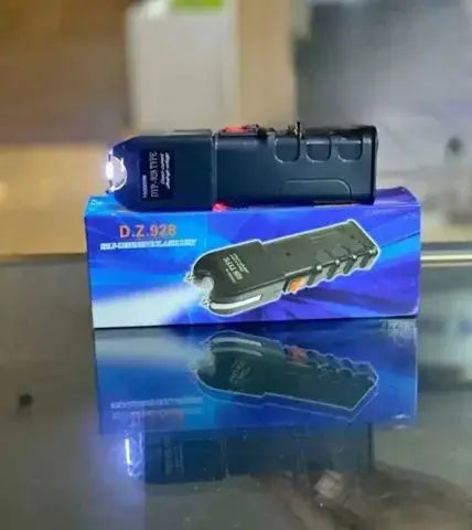 Lanterna Taser Dz928 Recarregável Para Auto-Defesa