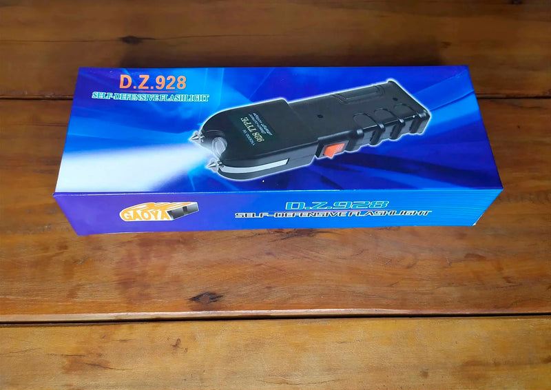 Lanterna Taser Dz928 Recarregável Para Auto-Defesa